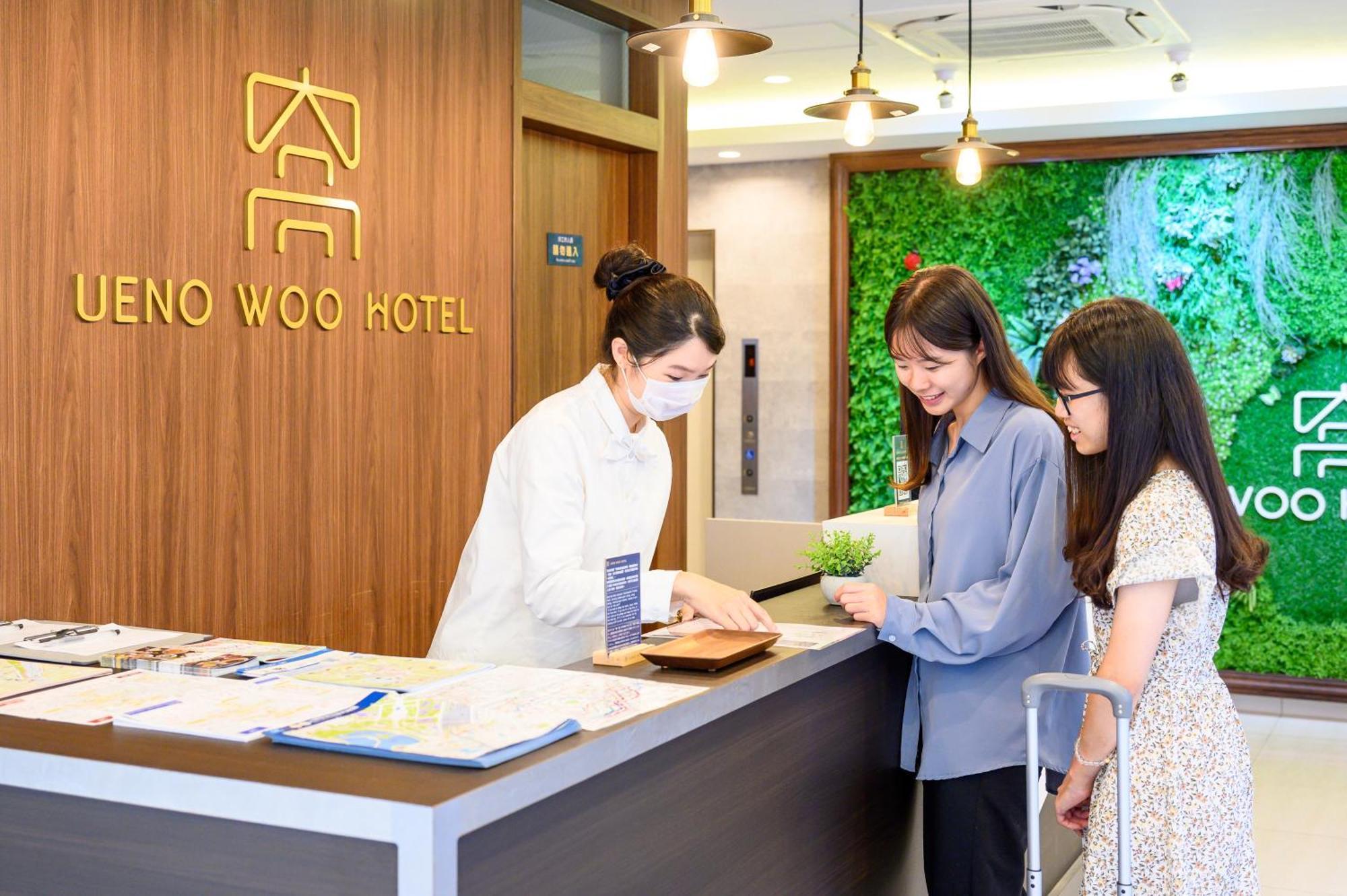 Ueno Woo Hotel Tokio Exterior foto
